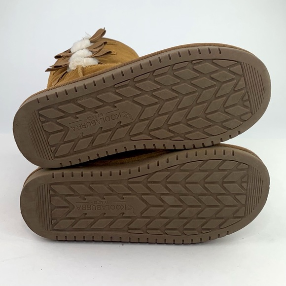 UGG Koolaburra Victoria Boots Bow Sheepskin Sz 5 - Picture 9 of 11